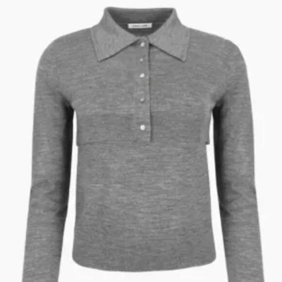 Sandy Liang Seek Sweater XS Gray - Picture 1 of 12